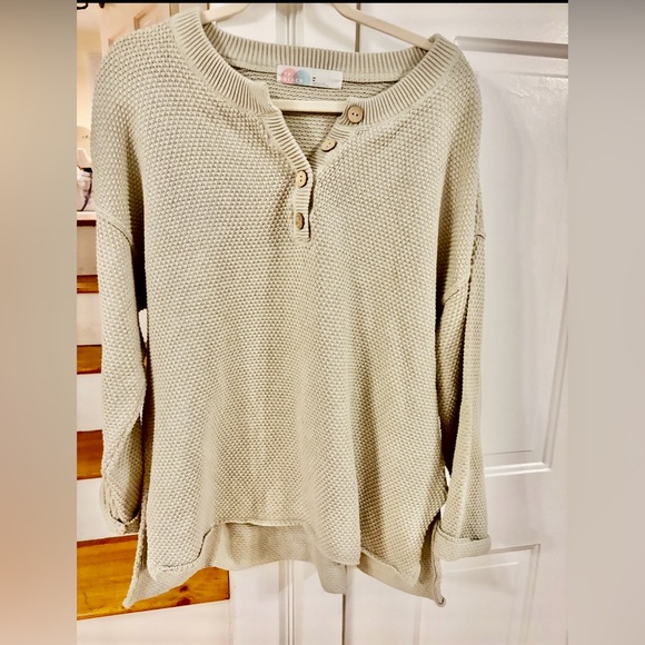 Free People Beach Hailee top in Grey Size Medium - Picture 4 of 4